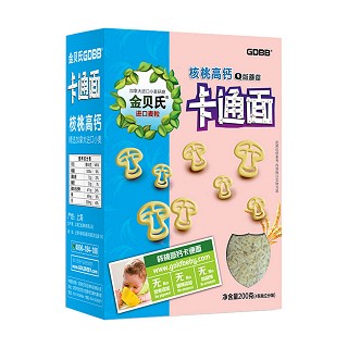 金貝氏核桃高鈣卡通q版蘑菇面(正加)
