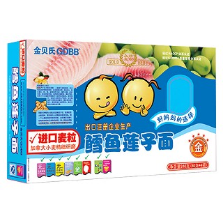 金貝氏鱈魚蓮子面嬰幼兒輔食(君盛)