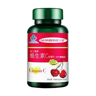 紐士健牌維生素c咀嚼片（針葉櫻桃味）(森健生物)