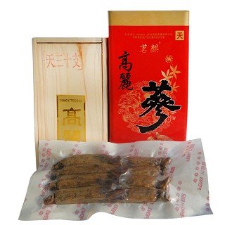 長白草堂 高麗參 別直參 紅參(延邊豐義)