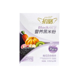 初膳 南瓜百合黑米粉(銘雅)