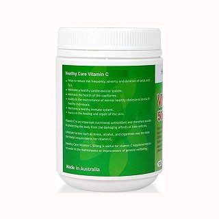 healthy care 維生素c咀嚼片(澳洲healthy care)