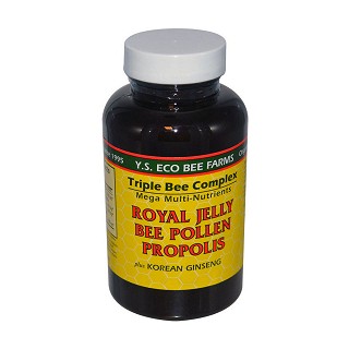 y.s. eco bee farms 蜂王漿+蜂花粉+蜂膠+韓國(guó)人參膠囊(bee)