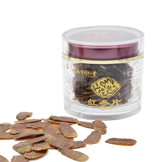 樂(lè)家老鋪 東北長(zhǎng)白山 優(yōu)質(zhì)紅參片(同仁堂)