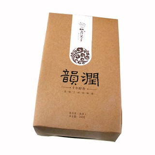 書(shū)呆子韻潤(rùn)十年陳香洱茶茶(思茅藏香)