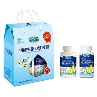 惠普生鈣維d軟膠囊禮盒