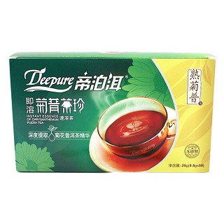 帝泊洱 菊花普洱熟茶茶珍(天士力帝泊洱生物茶)