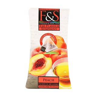 菲爾 柔情水蜜桃味三角茶包(di)