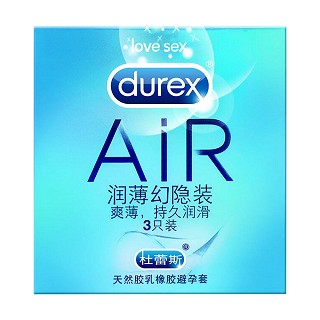 杜蕾斯天然膠乳橡膠避孕套(潤(rùn)薄幻隱裝)