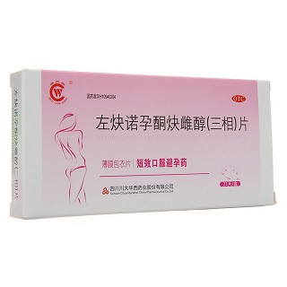 左炔諾孕酮炔雌醇（三相）片(川大華西)