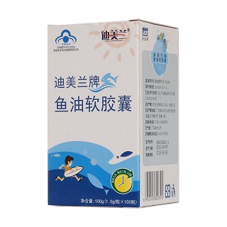 迪美蘭牌-魚油軟膠囊(安士生)