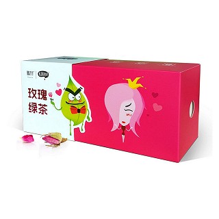 鵬翔 玫瑰綠茶 組合花草茶(鵬翔)