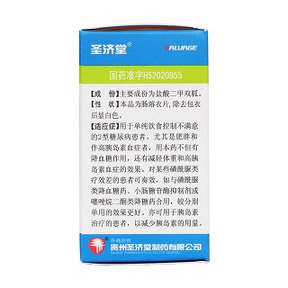 鹽酸二甲雙胍腸溶片(圣妥) 鹽酸二甲雙胍腸溶片(圣妥)