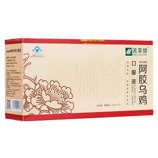 美萊健阿膠烏雞口服液(金葉)