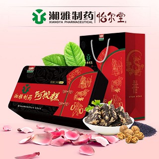 【兩盒裝】怡爾堂阿膠糕東阿即食阿膠糕禮盒裝送手提袋(湘雅)