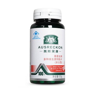 奧斯萊康 多種維生素鈣鐵片(女士型)