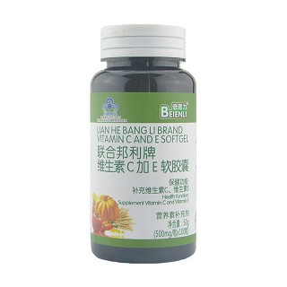 倍恩力 聯合邦利牌維生素c加e軟膠囊(聯存)