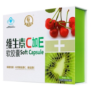 伊美堂 維生素c加e軟膠囊(美笛爾)