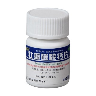 牡蠣碳酸鈣片價格