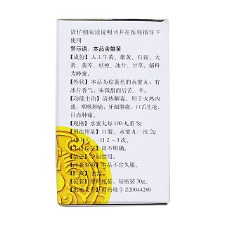 牛黃解毒丸(同仁堂) 牛黃解毒丸(同仁堂)