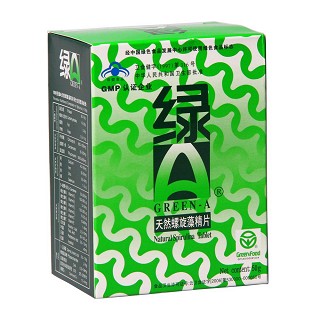 綠a天然螺旋藻精片(綠a)