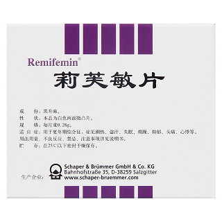 莉芙敏片(Remifemin?) 莉芙敏片(Remifemin?)