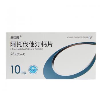 阿托伐他汀鈣片(舒邁通) 阿托伐他汀鈣片(舒邁通)