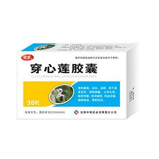 穿心蓮膠囊(中智) 穿心蓮膠囊(中智)