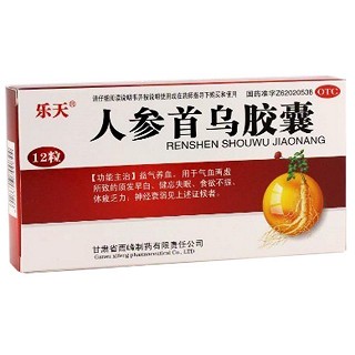 人參首烏膠囊 人參首烏膠囊