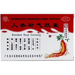人參補(bǔ)氣膠囊