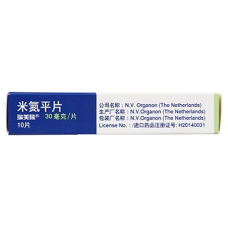 米氮平片(瑞美隆) 米氮平片(瑞美隆)