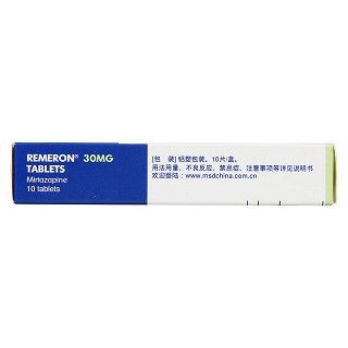 米氮平片(30mg*10片/盒) 米氮平片(30mg*10片/盒)