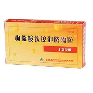 枸櫞酸鐵銨泡騰顆粒(復(fù)銳明)