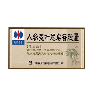 人參莖葉總皂苷膠囊(靖宇天池)
