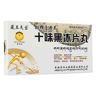 十味黑冰片丸(藏王天寶) 十味黑冰片丸(藏王天寶)