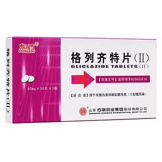 格列齊特片(Ⅱ)(東藥) 格列齊特片(Ⅱ)(東藥)