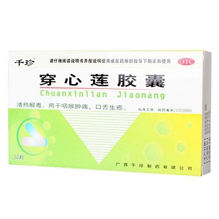 穿心蓮膠囊 穿心蓮膠囊