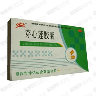 穿心蓮膠囊 穿心蓮膠囊