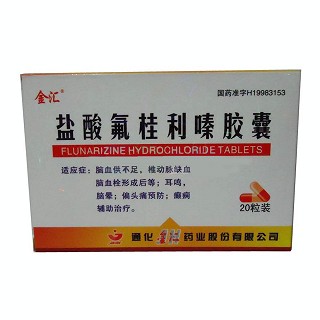 鹽酸氟桂利嗪膠囊(金匯)