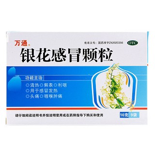 銀花感冒顆粒(御金丹)