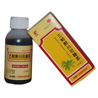 三蛇膽川貝糖漿(金雞)