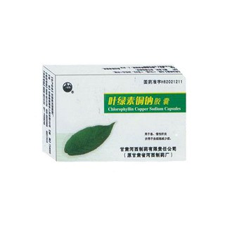 葉綠素銅鈉膠囊(河西) 葉綠素銅鈉膠囊(河西)