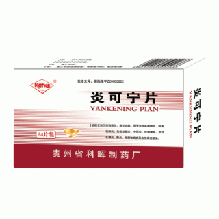 炎可寧片(科)