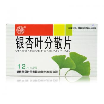 銀杏葉分散片(葉開(kāi)泰) 銀杏葉分散片(葉開(kāi)泰)