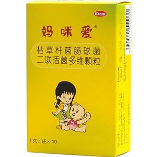 枯草桿菌、腸球菌二聯(lián)活菌多維顆粒劑(媽咪愛)