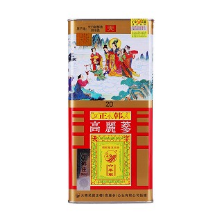 正韓高麗參天字20支600g(鐵盒)