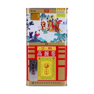 正韓高麗參天字30支150g(鐵盒)