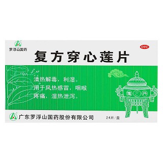 復(fù)方穿心蓮片(羅浮山)