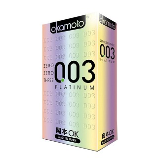 岡本 003白金超薄 輕透薄避孕套(岡本)