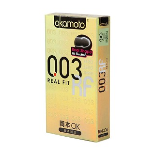 岡本 0.03黃金貼身超薄6片裝 安全套(岡本)